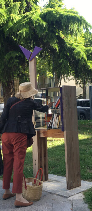 design produit / mobilier urbain / L’Arbre à Livres