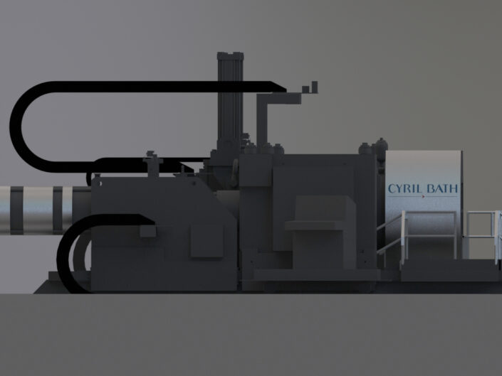 design produit / Machine outil aéraunotique / Cyril Bath